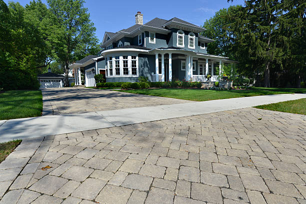 Permeable Paver Driveway in North Shore, VA